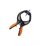 Pliers with suction cups for phone grip, phone support for repair